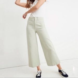 Madewell Emmett Wide Leg Crop Pants